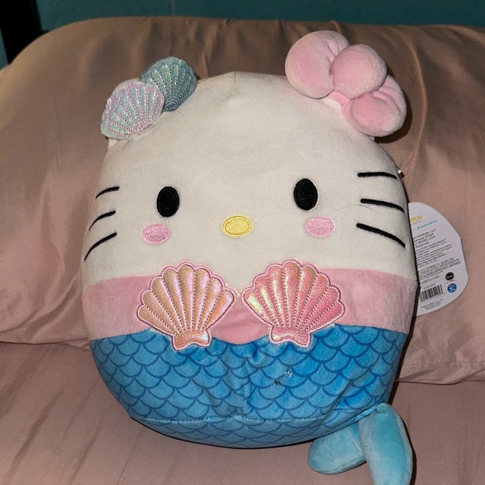 10 inch Hello Kitty Mermaid Squishmallow w/ Tags